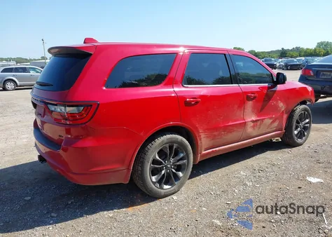 2021 Dodge Durango Gt Plus Rwd из США, поврежденный, VIN 1C4RDHDG7MC84726